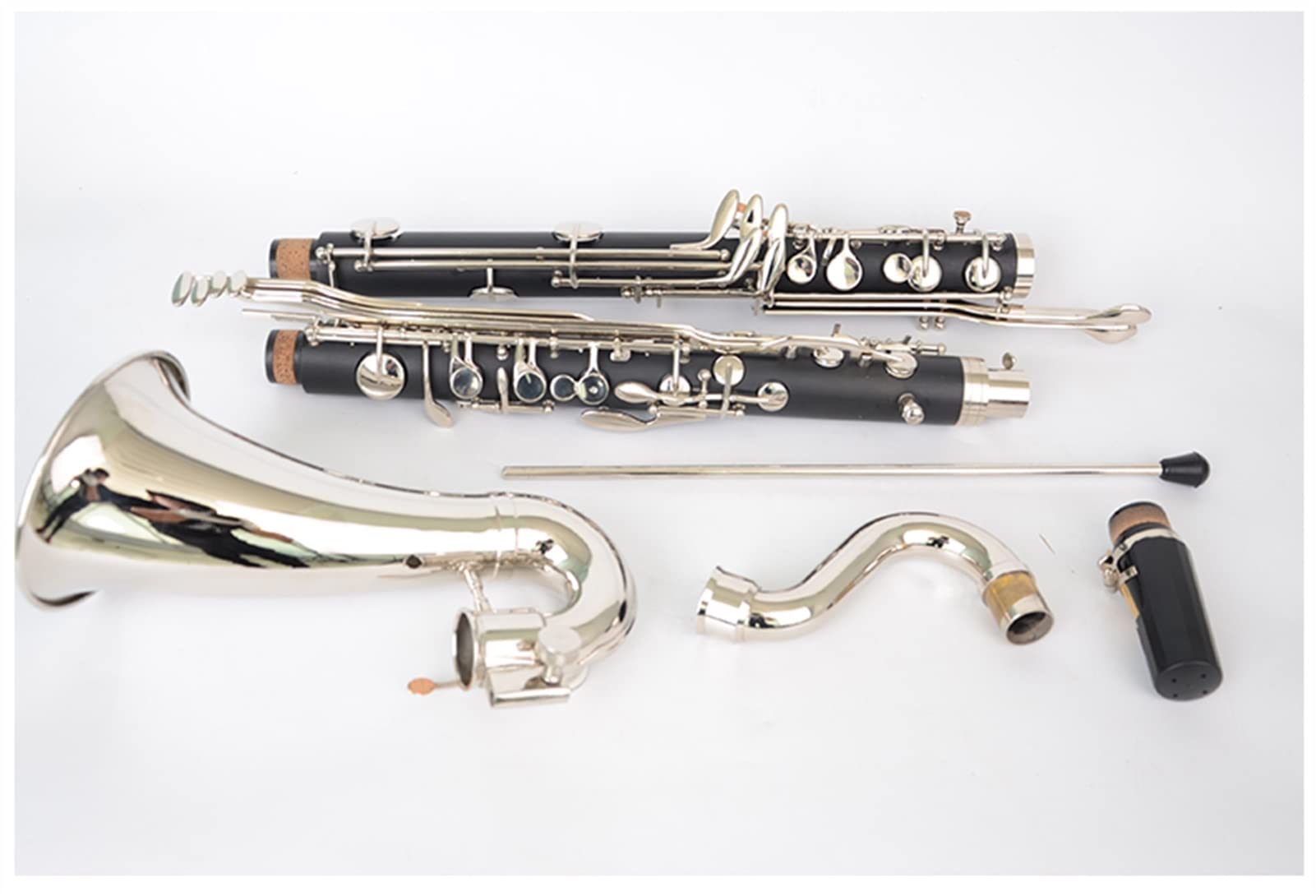 Amazon | ケース付きシルバーメッキ鍵ベースクラリネットBBチューン